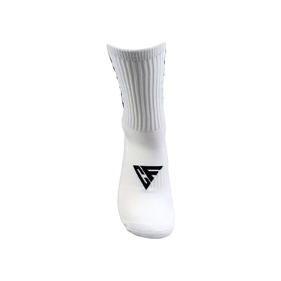 Grip Sock - White (v2) - Football + Soccer