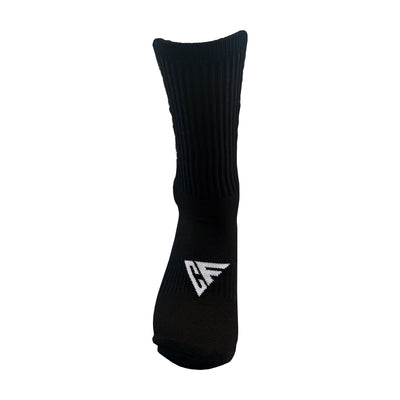 Grip Sock - Black (v2) - Football + Soccer